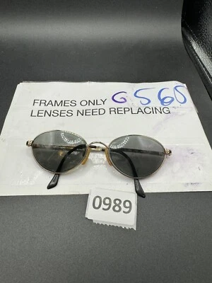 Yves Saint Laurent очки 4084 Y105 черный/золото круглый Италии 54-19-135 оправы - Изображение 1 из 4