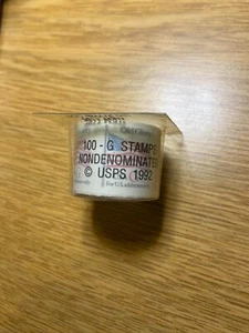 USA PNC ROLL OF 100 STAMP GENUINE USPS "G" RATE (32c) ITEM 7795-1992-RED G - NH - Picture 1 of 2