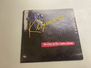 KLYMAXX MEETING IN THE LADIES ROOM 7" VINYL 45 RPM 1985 W/ PICTURE SLEEVE VG+ - Picture 1 of 4