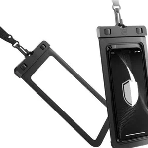Custodia cellulare impermeabile per smartphone max 7 pollici 3mk custodia cellulare cover nera - Foto 1 di 10