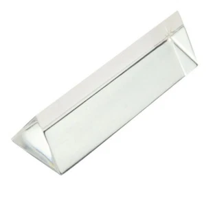 Optical equilateral Acrylic Triangular Prism, 25 mm x 75 mm New 3'' size - Picture 1 of 2