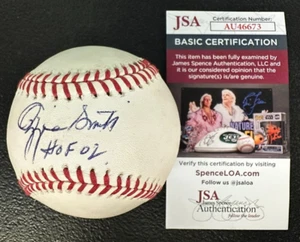 Ozzie Smith Single Signed Baseball w/ JSA Certificate of Authenticity CM971 - Picture 1 of 4