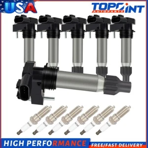 6 Pack 12632479 D515C Ignition Coil & Spark Plug For GMC Chevrolet Buick - Imagen 1 de 8
