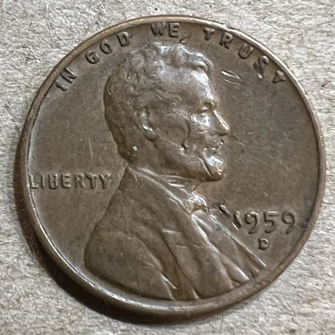 1959 D Lincoln Memorial One Cent  Date With Extra Digit Multiple Errors RARE!!! Cover