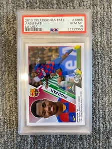 2019 COLECCIONES ESTE Ansu Fati #13BIS La Liga Barcelona FC PSA 10 - Picture 1 of 1