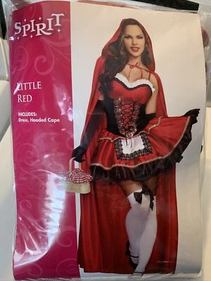 Spirit little Red Custom. Little Red Riding hood Costume. Halloween. Party. - Image 1 of 4