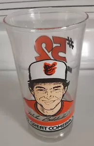 1985 Baltimore Orioles MLB #52 Mike Boddicker Tall Collectors Glass Mint - Picture 1 of 4