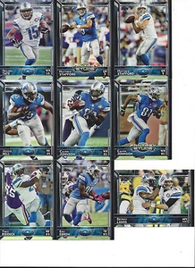 2015 Topps Detroit Lions Team Set Stafford Calvin Johnson Amer Abdullah RC 14 - Picture 1 of 1