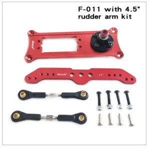 Miracle Anodized Servo Rudder Tray KIT with 4.5inch Double Arm for RC Model - Picture 1 of 5