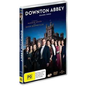 Downton Abbey Complete Season 3 Region 2 4 5 Brand New Sealed - Picture 1 of 2