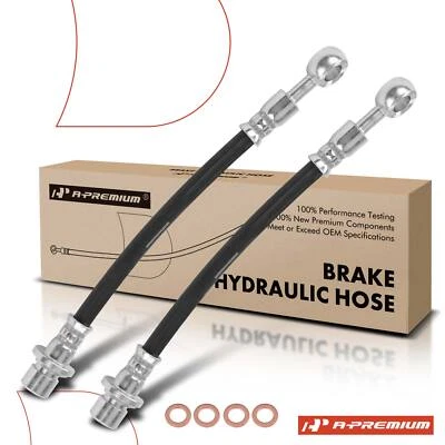 A-Premium 2Pcs Brake Hydraulic Hose Rear Outer for Honda Odyssey Isuzu Oasis Foto 1 de 4