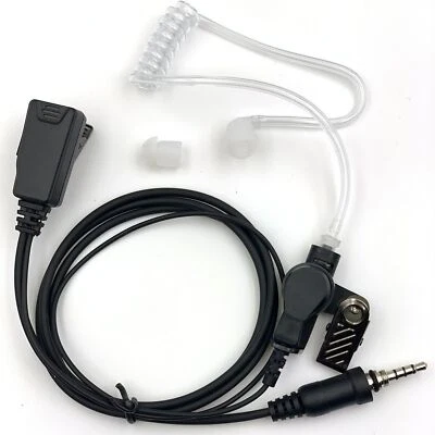 Earpiece Headset Mic For Yaesu Vertex VX-6R VX-7R VX6R VX7R FT-270 FT-270R - Image 1 of 4