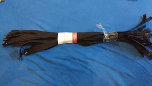 CHIUSURA LAMPO 2 VIE NERA LUNGHEZZA 100CM - Foto 1 di 3