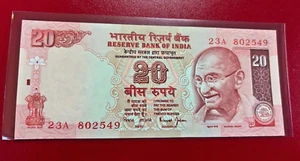 RESERVE BANK OF INDIA 20 RUPEES BANKNOTE UNCIRCULATED - Bild 1 von 2