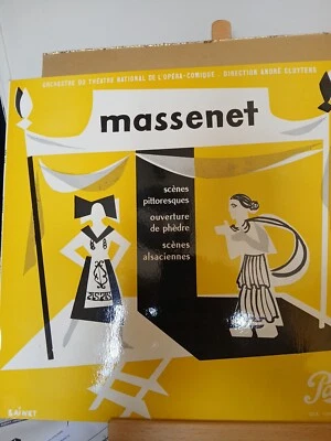 Massenet: scenes pittoresques - ouverture - A. Cluytens   Orch. Nat. Opera - LP - Photo 1/2