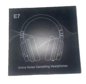 E7 Cuffie Bluetooth Wireless con Cancellazione Attiva del Rumore - Nero - Foto 1 di 5