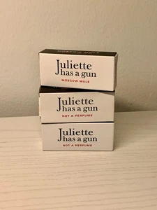 3X Juliette Has A Gun NOT A PERFUME EDP (2)  0.06 oz (1) Moscow Mule 0.06 oz SET - Picture 1 of 5