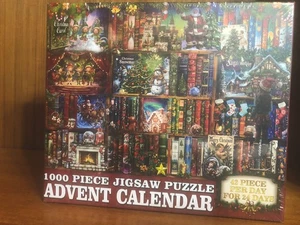 Adventskalender Puzzle "Weihnachtliche Schatzsuche" 1000 Teile Neu Versiegelt - Bild 1 von 15
