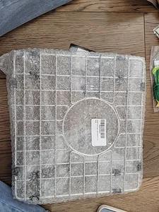 Protezione Lavello Acciaio Inox Lavello Cucina Griglia Fondo Rack 12x11 - Foto 1 di 4