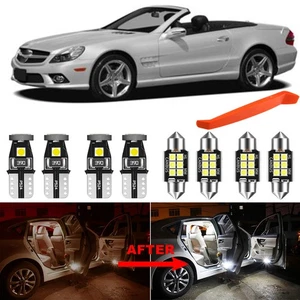 LED Innenraumleuchten Set für Mercedes SL Klasse R230 2007-2012 Glühbirnen Upgrade - Bild 1 von 12