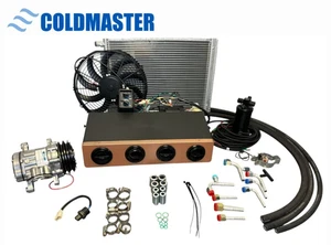 A/C KIT UNIVERSAL UNDERDASH EVAPORATOR 404 12V H&C "PREMIUM" BRONZE W/7B10 - Picture 1 of 15