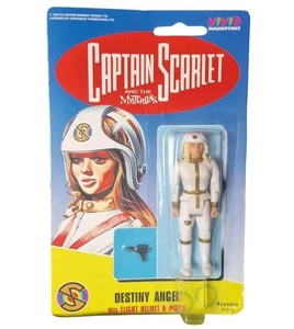 CAPTAIN SCARLET : DESTINY ANGEL CARDED ACTION FIGURE MADE IN 1993 - Picture 1 of 5