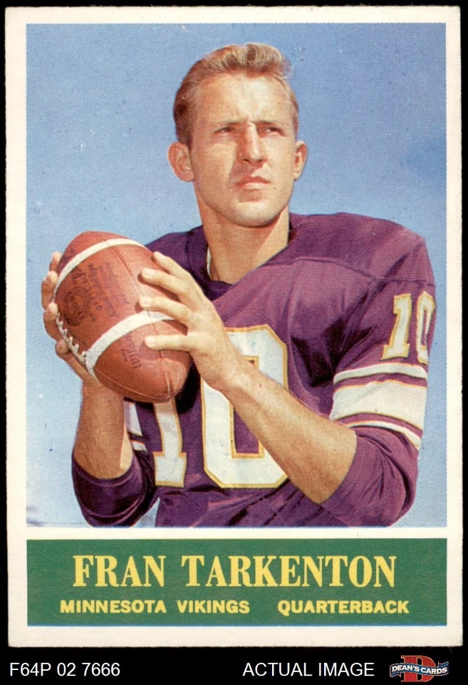 1964 Philadelphia #109 Fran Tarkenton  Vikings HOF Georgia 7 - NM - Image 1 of 1