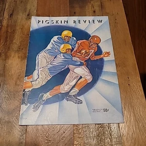 November 1955 Pigskin Review USC Trojans vs UCLA Bruins Football Game Program - Picture 1 of 11