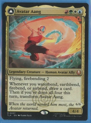 MTG: Avatar: The Last Airbender: Avatar Aang / Aang, Master of Elements - Image 1 of 2