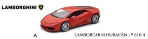 Lamborghini Huracán LP 610-4 (rojo) 1/24 - Imagen 1 de 1