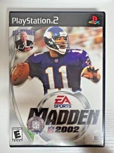 Madden NFL 2002 PS2 (Sony PlayStation 2, 2002) - Picture 1 of 3
