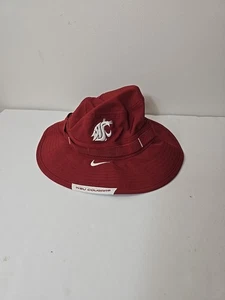 Nike DRI-FIT Washington State Cougars Fischerhut purpurrot Größe fällt Small aus - Bild 1 von 7