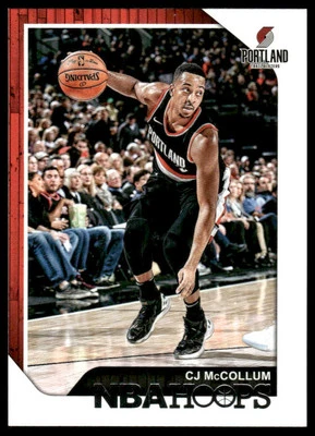 2018-19 Hoops #178 C.J. McCollum - Image 1 of 2