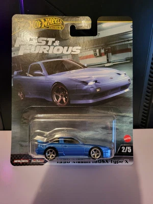 Hot Wheels Premium FAST & FURIOUS 1996 Nissan 180SX Type X  - Image 1 of 2