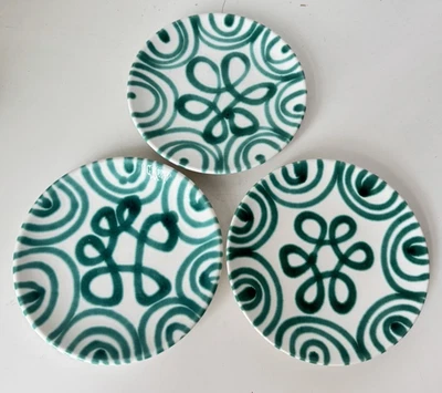 Gmundner Keramik grün geflammt 3x Desertteller 20 cm GK2780  (2509DE2) 10/25 - Bild 1 von 4