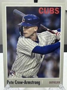 PETE CROW-ARMSTRONG - 2024 Topps Archives - 1970 Topps #146 (RC) Rookie Cubs - Picture 1 of 2