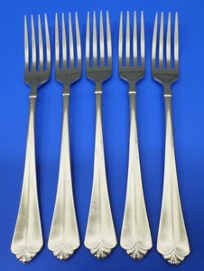 5 - Oneida Juilliard glänzend Würfelmarke Edelstahl Besteck 8" SPEISEGABELN - Bild 1 von 8