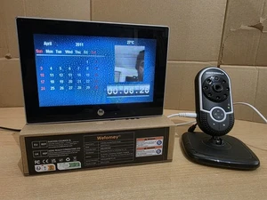 7" Motorola MFV700 Digital Photo Frame Slishow With Camera Baby Monitor Calender - Picture 1 of 11