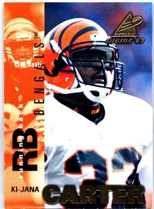 1997 Pinnacle Inside #59 Ki-Jana Carter Cincinnati Bengals - Foto 1 di 2