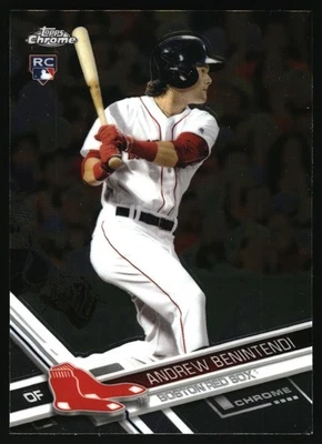 2017 Topps Chrome Andrew Benintendi #100 - Image 1 of 2