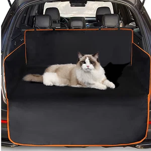 Heavy Duty Car Rear Trunk Cargo Liner Protector Dog Mat Cover For VW ID.4 ID4 - Picture 1 of 12