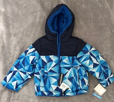 Chaqueta Falls Creek Talla 3T Azul Invierno Puffer Reversible Aislada EC 1012 NUEVA Foto 1 de 4