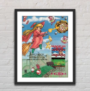 Magical Chase TurboGrafx-16 CD Duo PC Engine Glossy Promo Poster 18" x 24" G0074 - Picture 1 of 3
