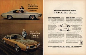 1970 Pontiac Firebird and T37 Hardtop: Two More Reasons Vintage Print Ad - Picture 1 of 1