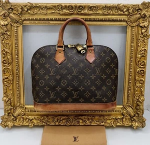 LOUIS VUITTON ALMA PM Borsa Tote Bag Canvas Monogram VINTAGE - Imagen 1 de 22