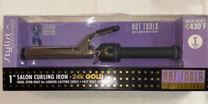 Hot Tools 1181 1" 24K Gold Curling Iron - Picture 1 of 3