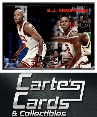 B.J. Armstrong Ron Harper 1994-95 Stadium Club #276 Members Only Chicago Bulls - Image 1 of 2