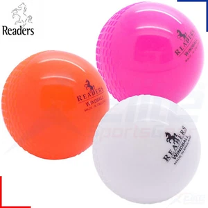 READER CRICKET COACHING WINDBALLS YOUTH PINK COLOUR Free postage - Picture 1 of 1