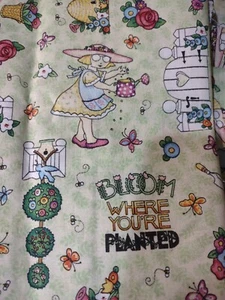 Mary Engelbreit FQ Bloom Where You’re Planted several assorted pieces.  - Picture 1 of 2