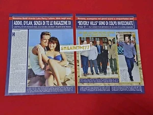 SHANNEN DOHERTY, LUKE PERRY ARTICLES + CLIPPING BEVERLY HILLS 90210 - Foto 1 di 4